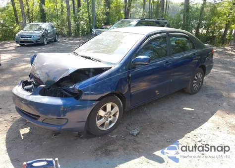 2007 Toyota Corolla Le из США, поврежденный, VIN 2T1BR32E37C740862